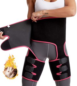 BunnyHi SY003 Ceinture <span class=keywords><strong>de</strong></span> Compression Amincissante pour Cuisses et Jambes, Effet Sudation, Rehausseur <span class=keywords><strong>de</strong></span> Fesses, avec Fermeture Éclair - Product Image 3