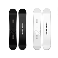 Nueva Llegada, Venta al por Mayor, Tabla de Snowboard Resistente de Madera de Álamo para Carreras, Deportes de Invierno, Diseño Rocker con Doble Camber