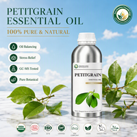 Huile Essentielle de Petitgrain (Citrus Aurantium) pour la Clarté Mentale - Diffusion Aromatique pour une Esprit Clair, une Productivité et une Concentration Améliorées