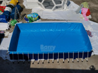 Piscine gonflable de jardin pour adultes, grande piscine hors sol facile à installer, pompe pour enfants