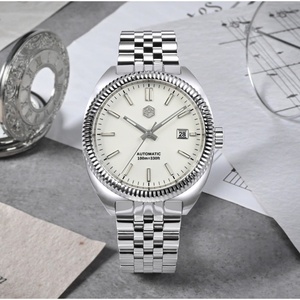 San Martin 40mm Original Design Casual Sport Style Enamel Dial YN55 Luxury Men <b>Automatic</b> Mechanical Watch Sapphire 10ATM BGW-9 - Product Image 5