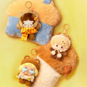 POPMART BEAN Serie Fluffy Cozy, Statuette in PVC, Scatole Misteriose, Ciondoli Peluche <span class=keywords><strong>Fantasy</strong></span> e Sci-Fi, Regali di Natale e per Bambini - Product Image 3