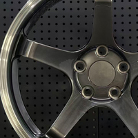 Jantes en alliage de course classiques à 5 branches, taille personnalisable, 5x120.65 5x114.3, pour Renault Austral, Aston Martin Rapide
