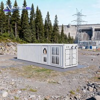 Solution de ferme minière conteneurisée refroidie par eau pour l'hébergement de mineurs de Bitcoin