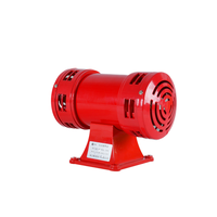 Sirena de Ataque Aéreo Industrial de Alta Potencia, Motor Eléctrico de 110V, Sirena de Incendio y Tornado, Omnidireccional, 120 dB, Alcance de 1600 pies