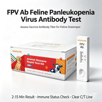 Kit de détection rapide des anticorps FPV AbTiter pour le test d'immunité à la panleucopénie féline, adapté aux refuges et aux cliniques pour chats