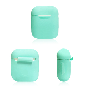 Mini Silicone morbido per <span class=keywords><strong>custodia</strong></span> Airpods <span class=keywords><strong>custodia</strong></span> antiurto per <span class=keywords><strong>Apple</strong></span> AirPods custodie per auricolari <span class=keywords><strong>custodia</strong></span> protettiva per baccelli Ultra sottili - Product Image 3
