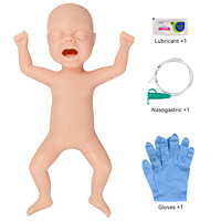 Maniquí de Silicona para Entrenamiento de Inyección e Intubación, Modelo de Bebé Prematuro de 30 Semanas, EZTRAIN .CP.KC.0722 3kg