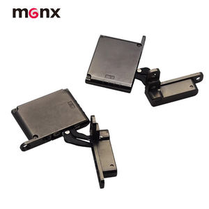 Charnières de porte de <span class=keywords><strong>placard</strong></span> dissimulées réglables en 3D en alliage de zinc, amortissement à fermeture douce, minimalistes, sans cadre, robustes, pour armoire et <span class=keywords><strong>placard</strong></span> - Product Image 4