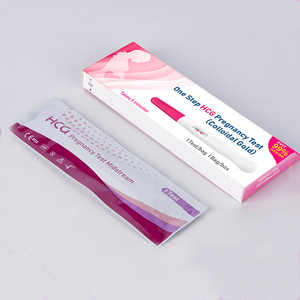 의료 진단 5분 신속 고정밀 소변 HCG 디지털 임신 테스트 스트립 키트 (개별 포일 파우치 포함) - Product Image 4