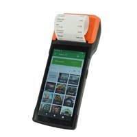 Imprimante Goodcom Android POS Terminal avec Android 13 OS Terminal à écran tactile 5.5 "Terminal de données d'imprimante PDA portable