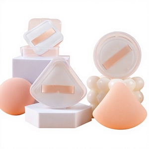 <span class=keywords><strong>Éponge</strong></span> de <span class=keywords><strong>maquillage</strong></span> triangulaire en PU hydrophile super douce et lavable pour fond de teint - Product Image 2