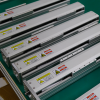 Actionneur linéaire à vis à billes CNC, moteur, course de 1000 mm, double rail de guidage, roulement antirouille, anti-poussière, aluminium, vitesse 750 mm/s