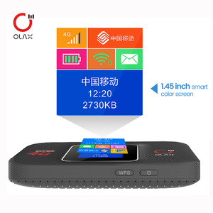 Customizable 4G Portable <b>Router</b> OLAX MF982 150Mbps LTE <b>Mobile</b> WiFi Hotspot 3000mAh Battery LCD Screen With Your Logo High-Speed - Product Image 1