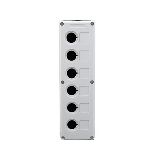 Plastic <b>Push</b> <b>Button</b> <b>Switch</b> Control Box 22mm IP66 Waterproof Abs Industrial Station Box Heightened 1 2 3 4 Hole Yellow Gray - Product Image 4