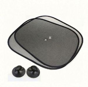 Parasol de malla de nailon para ventana lateral de coche, 2 piezas, con impresión por transferencia térmica - Product Image 2