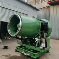 Canon à brouillard haute pression / Pulvérisateur de brume robuste pour la suppression de la poussière et le refroidissement des sites miniers, de construction et industriels