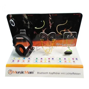 Thiết kế mới Acrylic headphone đứng Kệ máy tính để bàn Acrylic Phụ kiện điện thoại hiển thị kệ cho cửa hàng điện thoại - Product Image 4