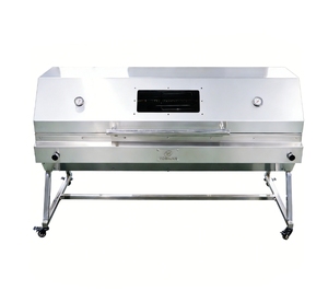 Varilla de Acero Inoxidable de Alta Resistencia para Asador, Motor de Barbacoa, Brochetas Ajustables, Encendido Automático/Eléctrico, Combustible de Carbón/Leña - Product Image 1