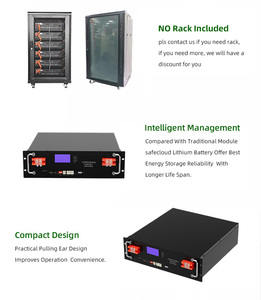 แบตเตอรี่ติดผนังสำหรับบ้าน ระบบกักเก็บพลังงาน Lifepo4 แบตเตอรี่ 48V 200ah Lifepo4 ลิเธียม แบตเตอรี่กักเก็บพลังงานแสงอาทิตย์ แบตเตอรี่สำรองพลังงาน - Product Image 5