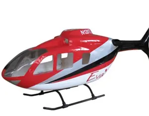 RC Model Aircraft 450 SizePre-Painted Fuselage for 325mm Rotor Blade RC Helicopters