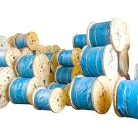 Câble en acier galvanisé pour grue de levage, type BLACK GREASE CABLE 6X19/6X36+WRC, 6*19S+IWRC, 6*36SW+IWRC, pour le marché péruvien