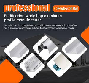 Hệ thống lưới Trần T-Bar Phòng sạch, nhôm anodized cho tấm treo - Product Image 4