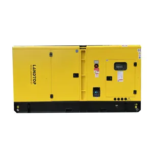 Landtop 3 phase auto 20kw 30kw 50kw silent soundproof parking genset diesel electric generator