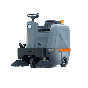 Affordable S1250A Efactory direct sanitation machine outdoor used electric road sweeper for road cleaning