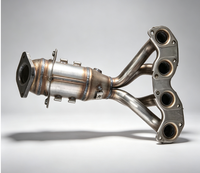 Collecteur d'échappement avec catalyseur OEM 1016001104 pour Changan CS35 1.6L Euro 5, ensemble catalyseur d'échappement avant -02