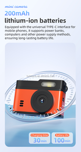 Mini caméra de sport 1080p avec écran de 0.96 pouces pour les étudiants <span class=keywords><strong>et</strong></span> les enfants photographes <span class=keywords><strong>Grand</strong></span> cadeau de Noël pour les enfants - Product Image 6