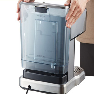 Machine à expresso semi-automatique italienne Orvica en acier inoxydable, réservoir d'eau de 1,2 à 1,8 L, cafetière multifonctionnelle - Product Image 2
