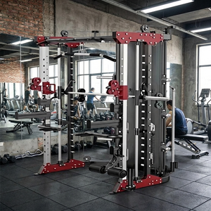 Macchina Smith Combo Professionale in Acciaio Inossidabile <span class=keywords><strong>per</strong></span> Allenamento Intensivo, Attrezzatura Commerciale da Palestra <span class=keywords><strong>per</strong></span> Forza, Bodybuilding, Braccia e <span class=keywords><strong>Petto</strong></span> - Product Image 5