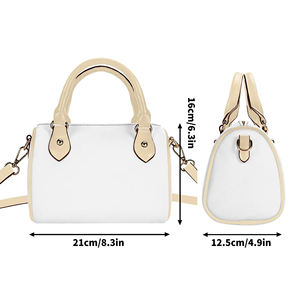 Sıcak Fırsat Özelleştirilmiş Kadın PU Deri Omuz Çantası Pasifik Adası Tasarımı Bayan Çantası Hawaii Tarzı Su Geçirmez Fermuarlı El Çantası - Product Image 6