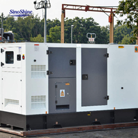Groupe électrogène diesel super silencieux SinoShine 30 kVA 40 kVA 50 kVA en stock et prêt à être expédié avec démarrage à distance 60 Hz 400 V 12 V CC