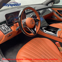 Kit de actualización interior estilo Maybach para Mercedes Clase S W221 a W223, conjunto de conversión Benz W221 W223, reequipamiento de cabina de lujo.