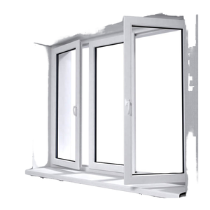 Design moderne de fenêtres en métal avec mécanismes de verrouillage fiables en <span class=keywords><strong>PVC</strong></span> - Product Image 1
