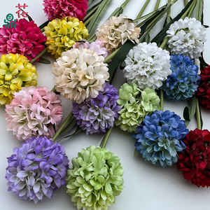 Fleurs artificielles en soie mélangée pour la décoration de mariage et de la maison, style moderne fait main - Product Image 2