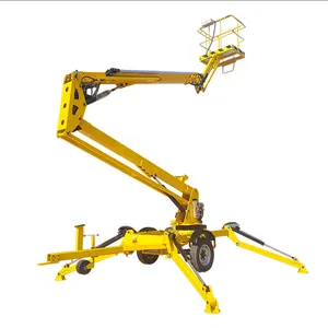 Towable Self Propelled Articulated Boom Lift Man Lift Aerial Work Platform