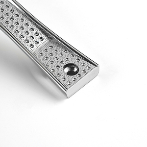 LEEDIS Qualité En AlliageZinc Chromé Tiroir Tire La Poignée D'or Matériel Meubles Chambre Armoire <span class=keywords><strong>Dressing</strong></span> Poignées Décoration - Product Image 5