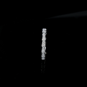 แหวนเพชรทรงกลมเงิน S925 รุ่น C - Product Image 2