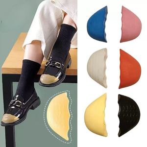 Zapatos cambiados de grandes a pequeños PU relleno Toe Plug almohadilla suave para el antepié Anti dolor zapatos de mujer Ajuste de plantilla de tamaño medio - Product Image 1