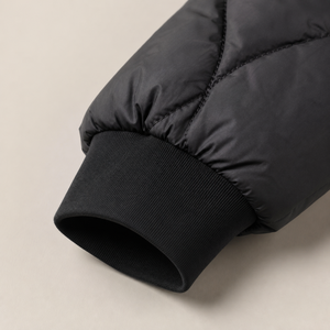 Veste matelassée noire unisexe pour homme, manteau d'hiver en duvet - Product Image 6