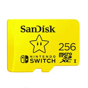 Оригинальная настоящая карта памяти SanDisk UHS 3 для Nintendo Switch