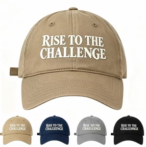 Gorra de Béisbol Vintage de Algodón Lavado con Bordado de Letras Inspiradoras, Ajustable, Estilo Dad Hat para Hombres y Mujeres - Product Image 5