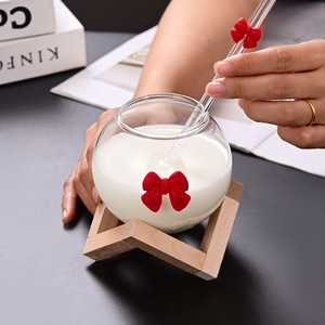 Vaso de Cóctel Esférico Personalizado OEM/ODM, Diseño Creativo con Forma de Lazo, Vasos de Cóctel Creativos para Jugos y Bebidas Heladas, Vaso de Cóctel Único - Product Image 5