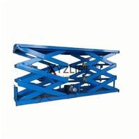 Table élévatrice à ciseaux XYZLIFT avec télécommande, convoyeurs à rouleaux 380V pour entrepôt