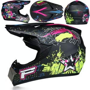 Nouveau casque de motocross intégral ABS modèle 225 pour ATV, Pit Bike, utilisation tout-terrain, taille réglable, pièce de rechange, garantie 1 an - Product Image 3