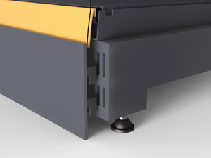 Estanterías de Góndola para Supermercado, Resistentes, de Doble Cara, de Acero Perforado, con Recubrimiento de Polvo Epoxi, Capacidad de 50-90 kg - Product Image 6