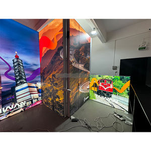 Marco de aluminio de alta calidad SEG Impreso personalizado Tela elástica Pantalla retroiluminada Portátil LED Modular 10x20 Cabina de exhibición - Product Image 3